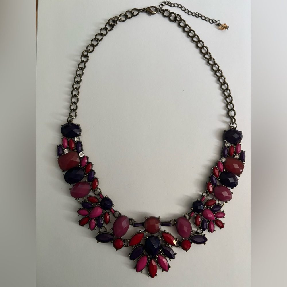 Elegant Multicolor Statement Necklace